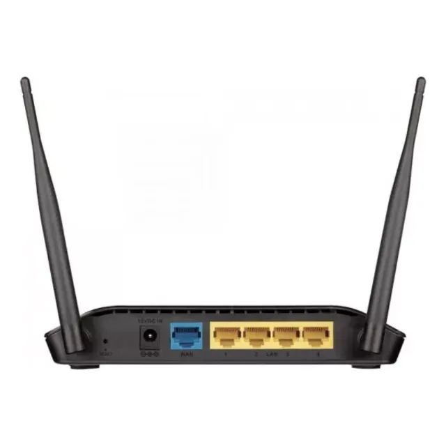 Roteador Wireless Wifi Adsl 300mbps D-link DSL-2740E/BR Cor Preto - Foto 5