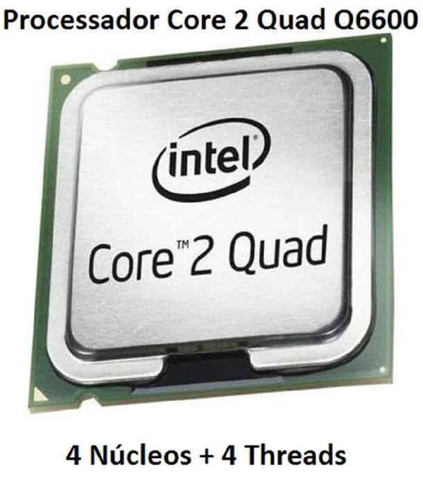 Processador Intel Core 2 Quad Q6600 2.40 Ghz para PCs