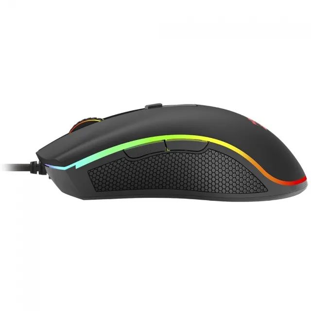 Mouse Gamer Redragon Cobra Cypher Lite, RGB, 12800 DPI, 6 Botões Programáveis - WZetta - Foto 5