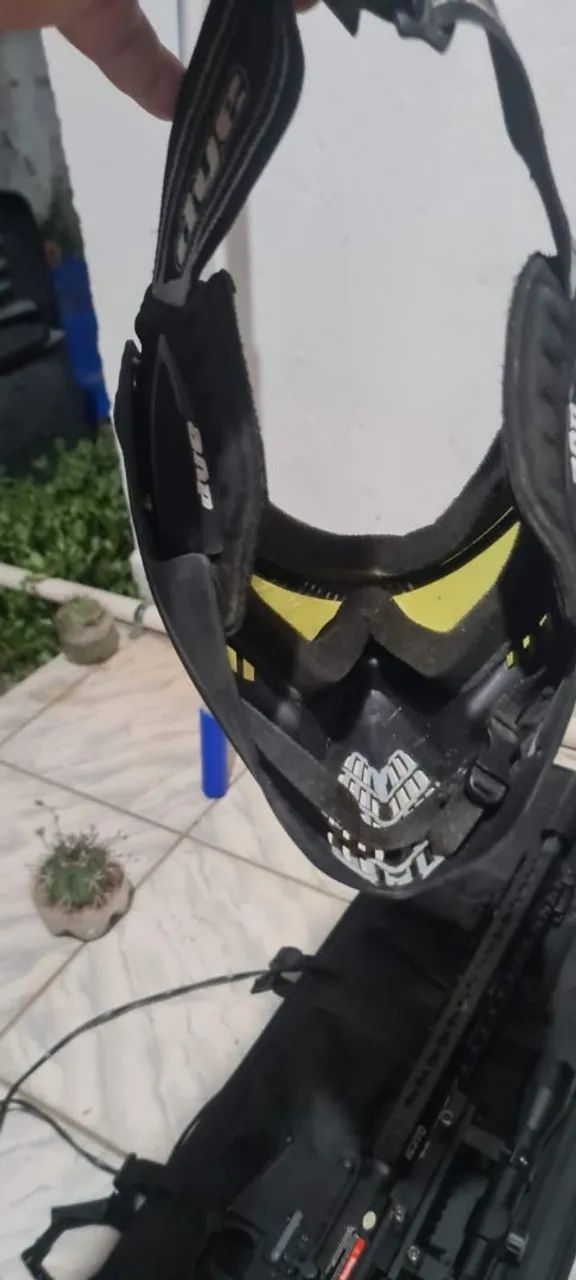 Máscara Paintball Dye I4 com Lente Amarela - Foto 3