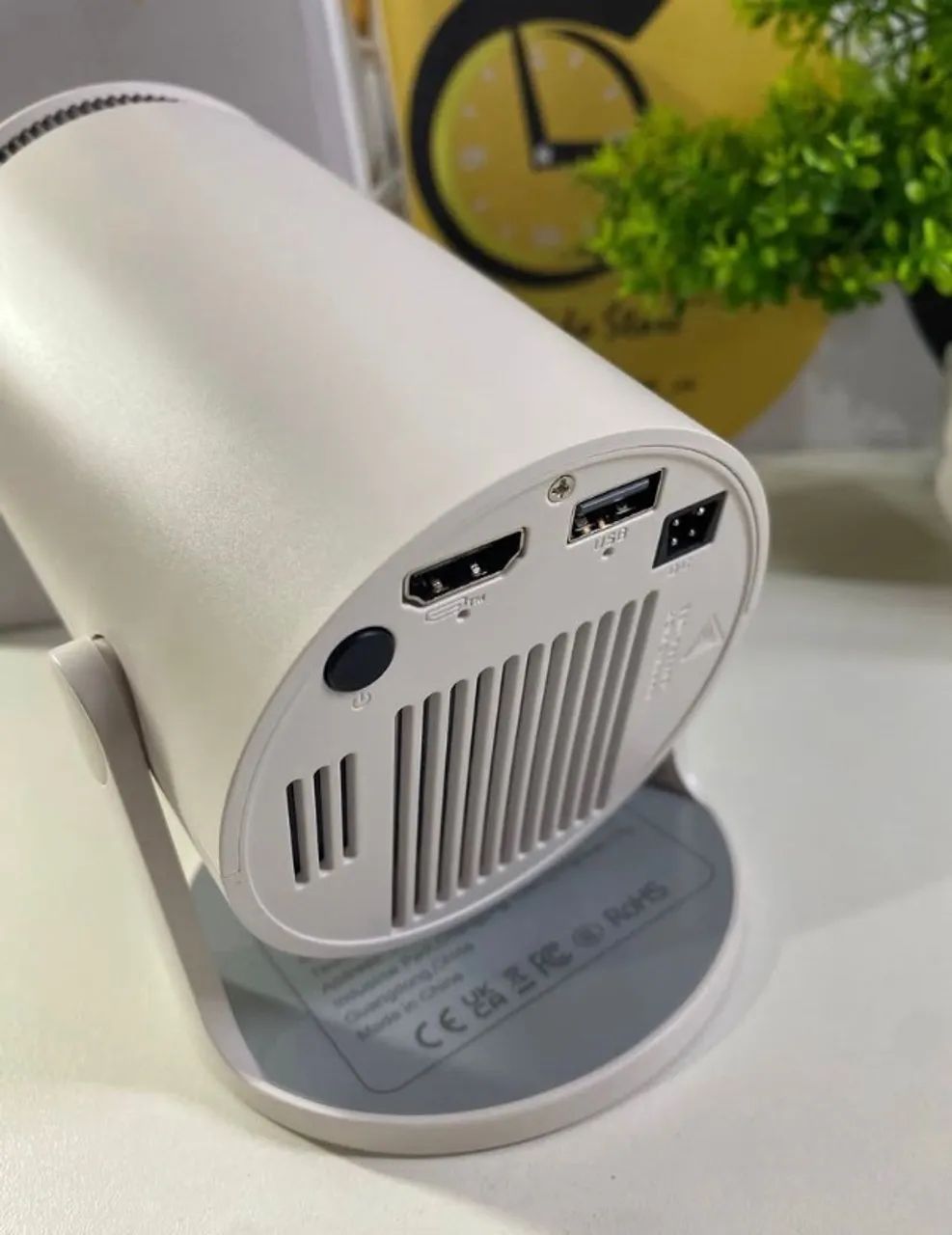 Projetor Hy300 Pro Mini Magcubic  Bluetooth Android Cor Branco64318194114562123