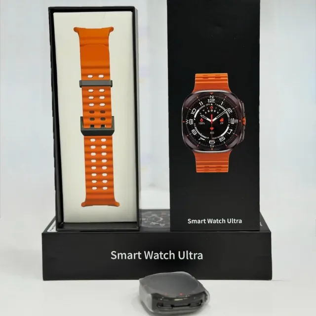 W7 Ultra Com Tela Amoled Smartwatch Samsung Galaxy Watch Ultra 47mm Novo na Caixa Promoção