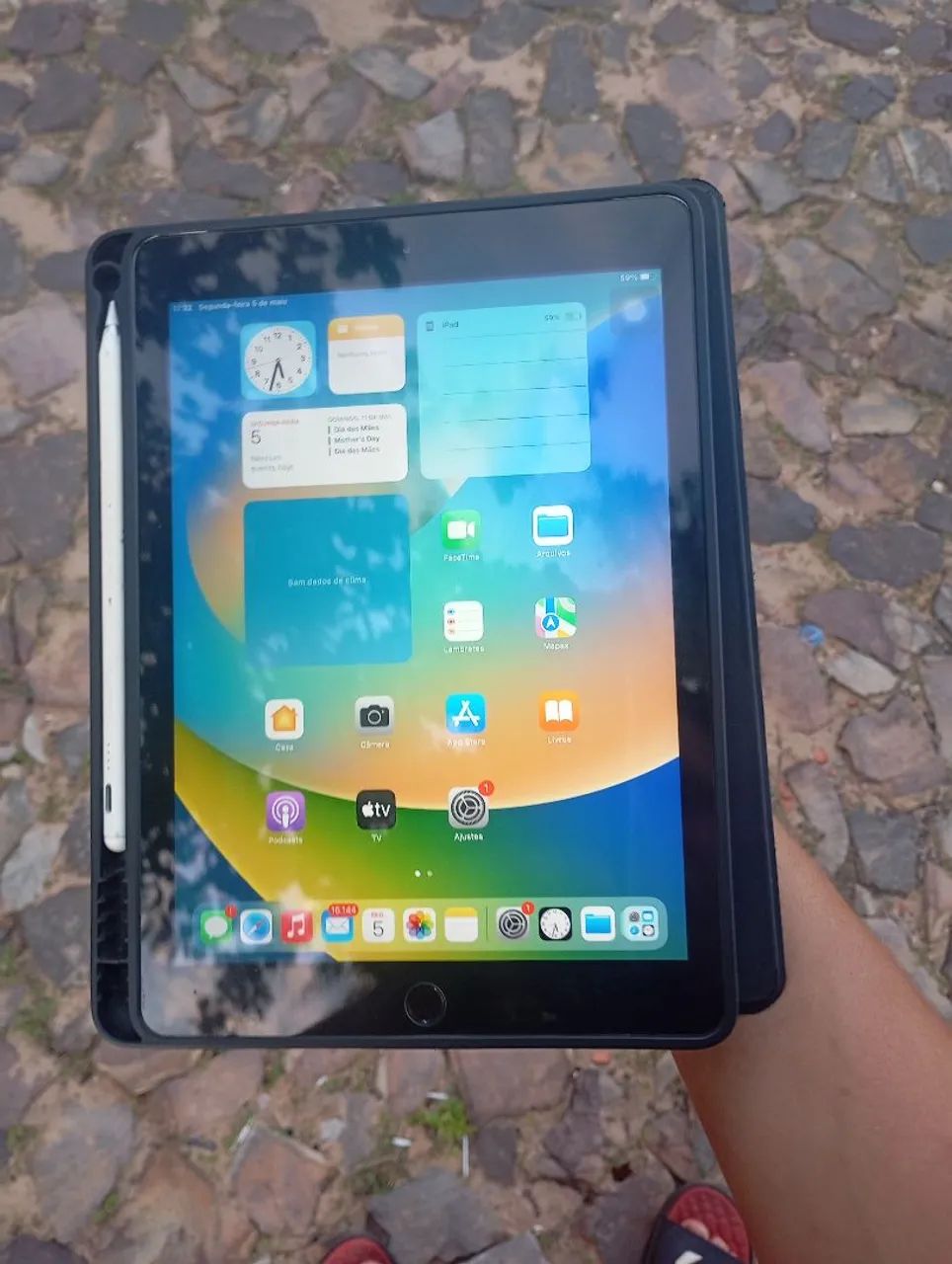 iPad em excelente estado