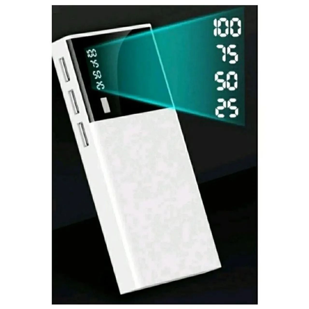 Carregador Portátil 10000mAh Power Bank Inova 2 Cargas Completas