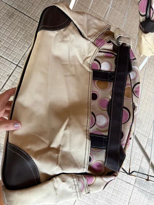 Bolsa de bebê - Usada em ótimo estado - Foto 4