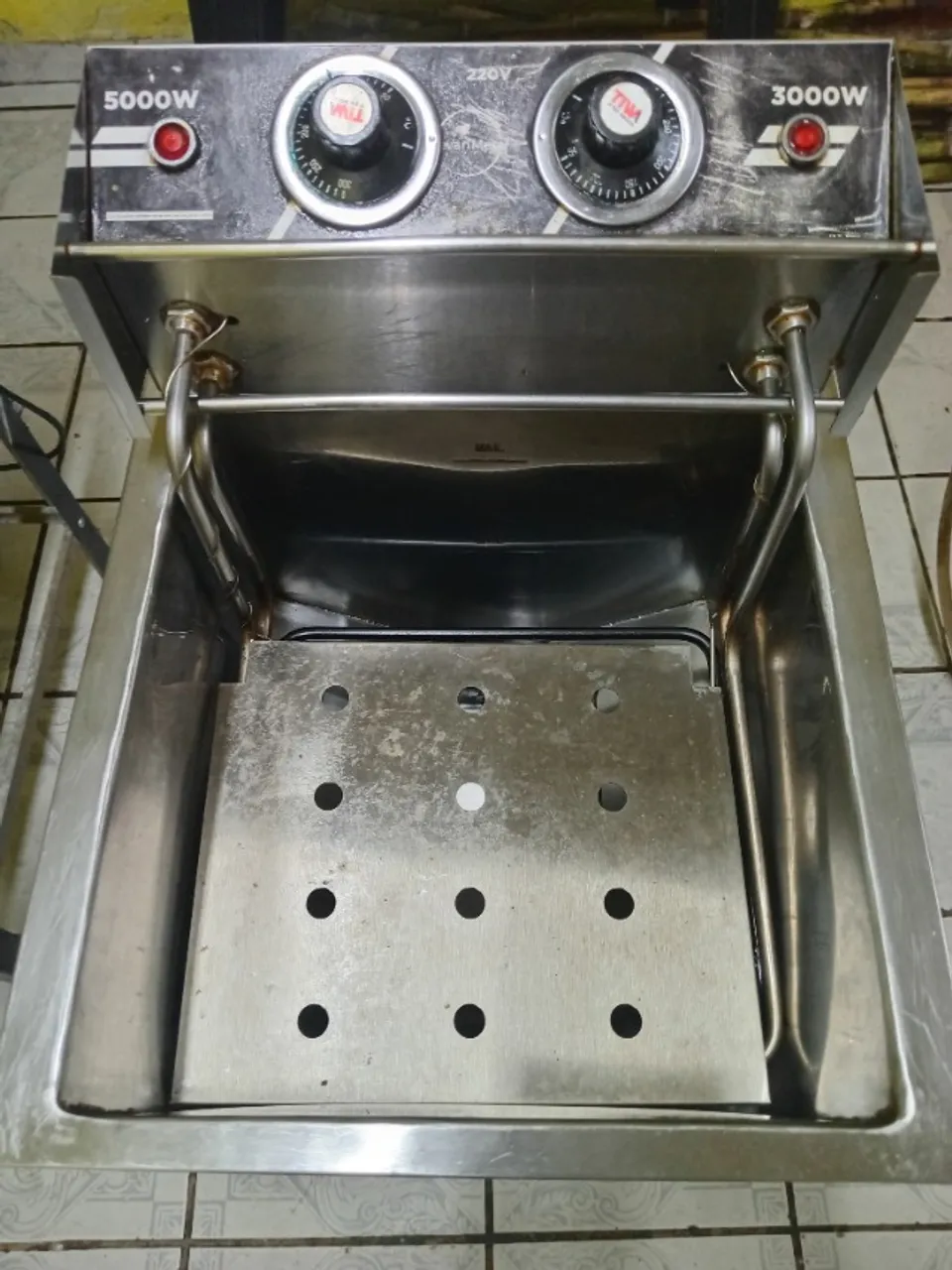 Fritadeira eletrica zona fria