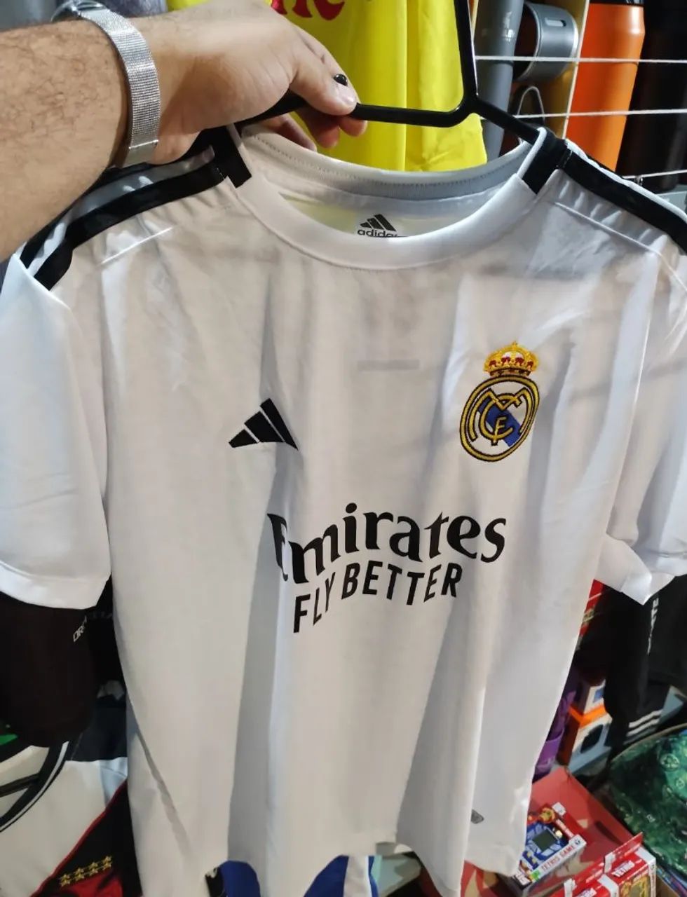 Camisa do Real Madrid (Branca)
