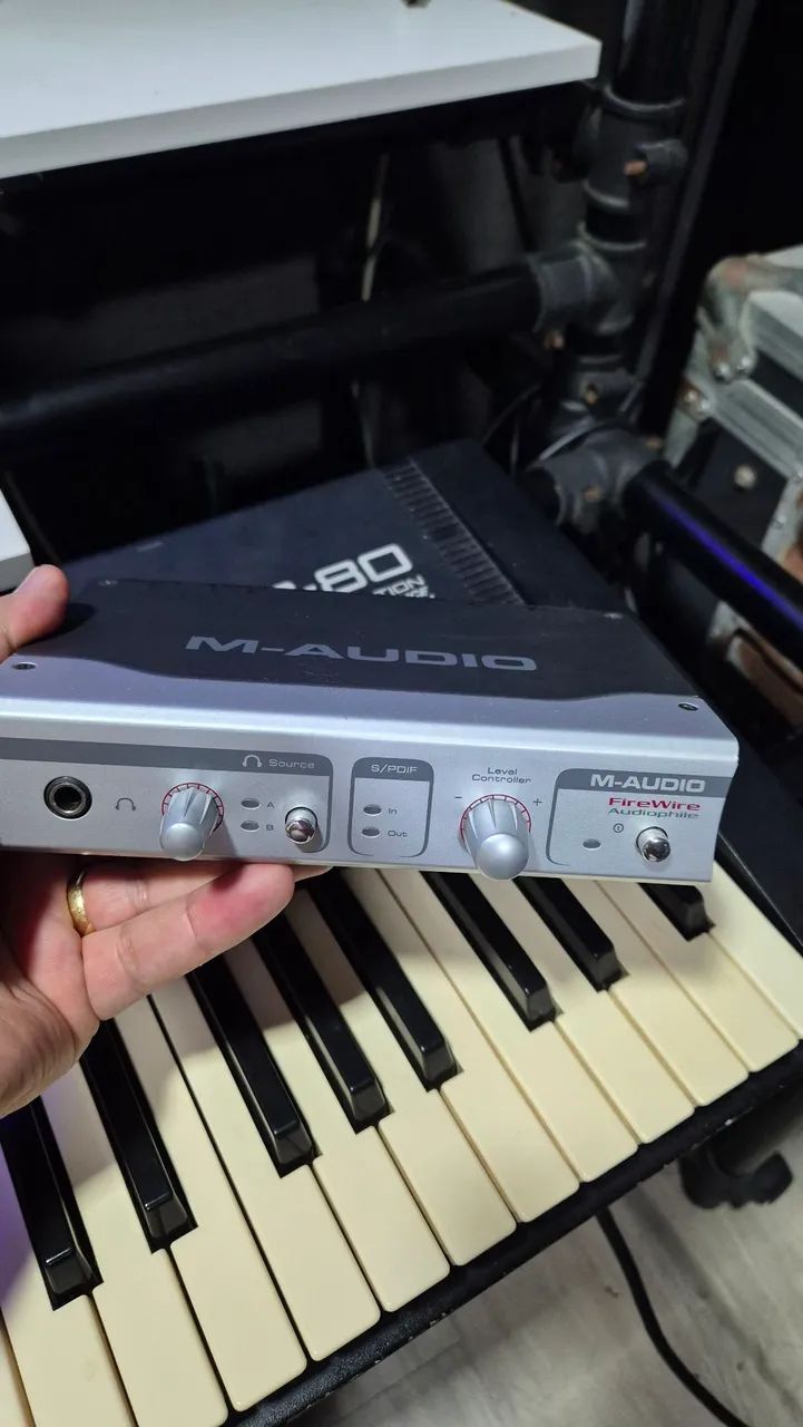 Interface + Placa FW! Interface M-Audio Audiophile FireWire + Placa PCI-e Firewire - Foto 2