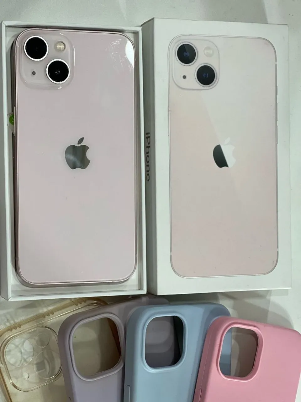 Vendo iphone 13 normal rosa 128gb