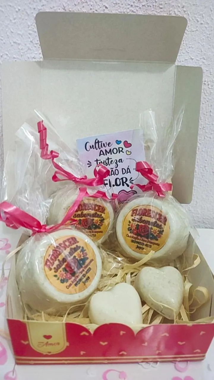 Encomendas de sabonetes 