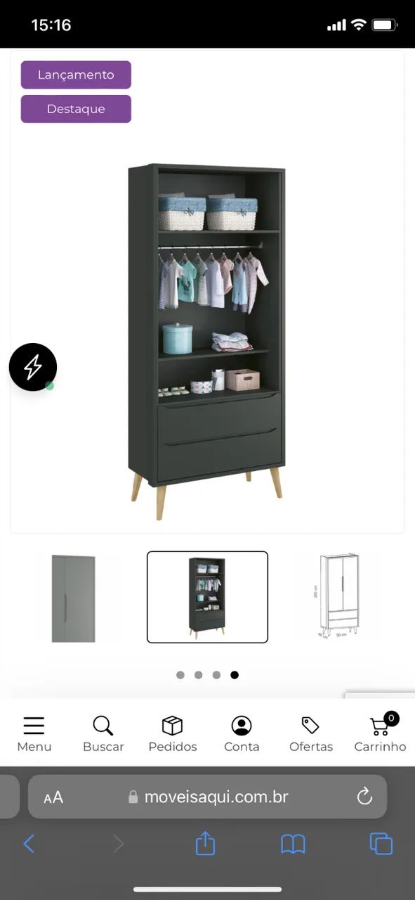 Guarda-roupa / roupeiro - Foto 3