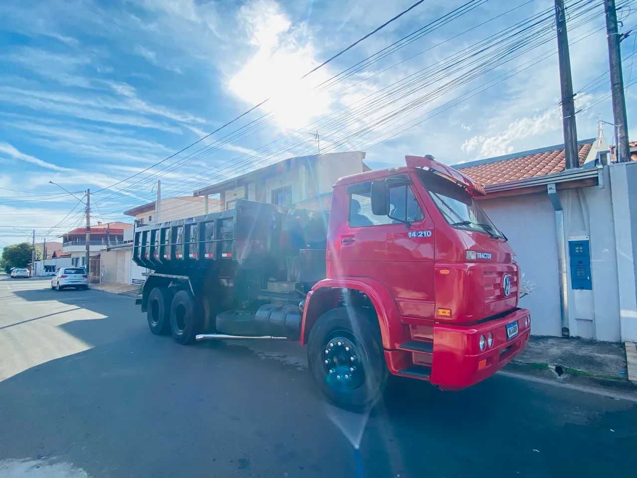 Caminhão Caçamba Vw 14 210