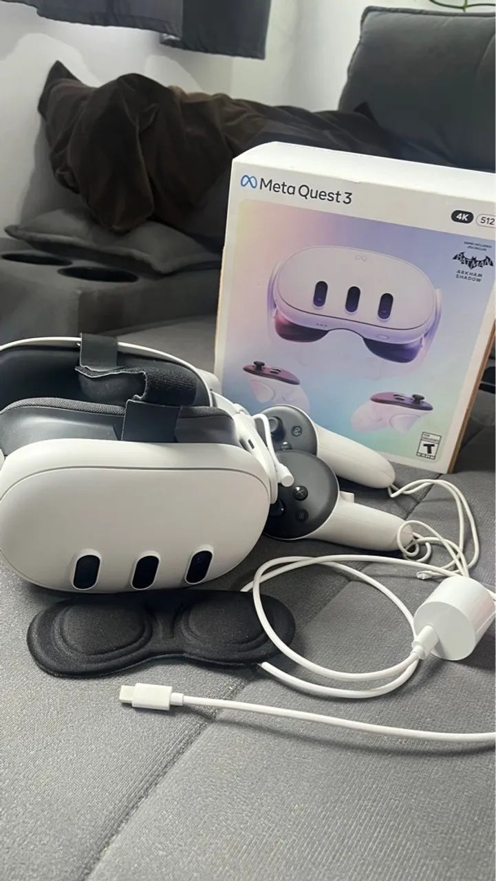 Meta Quest 3 512GB - Batman Arkham Shadow - Foto 3