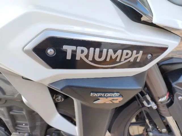 TIGER 1200 XR BRANCA 2016/17 IMPECÁVEL  - Foto 5