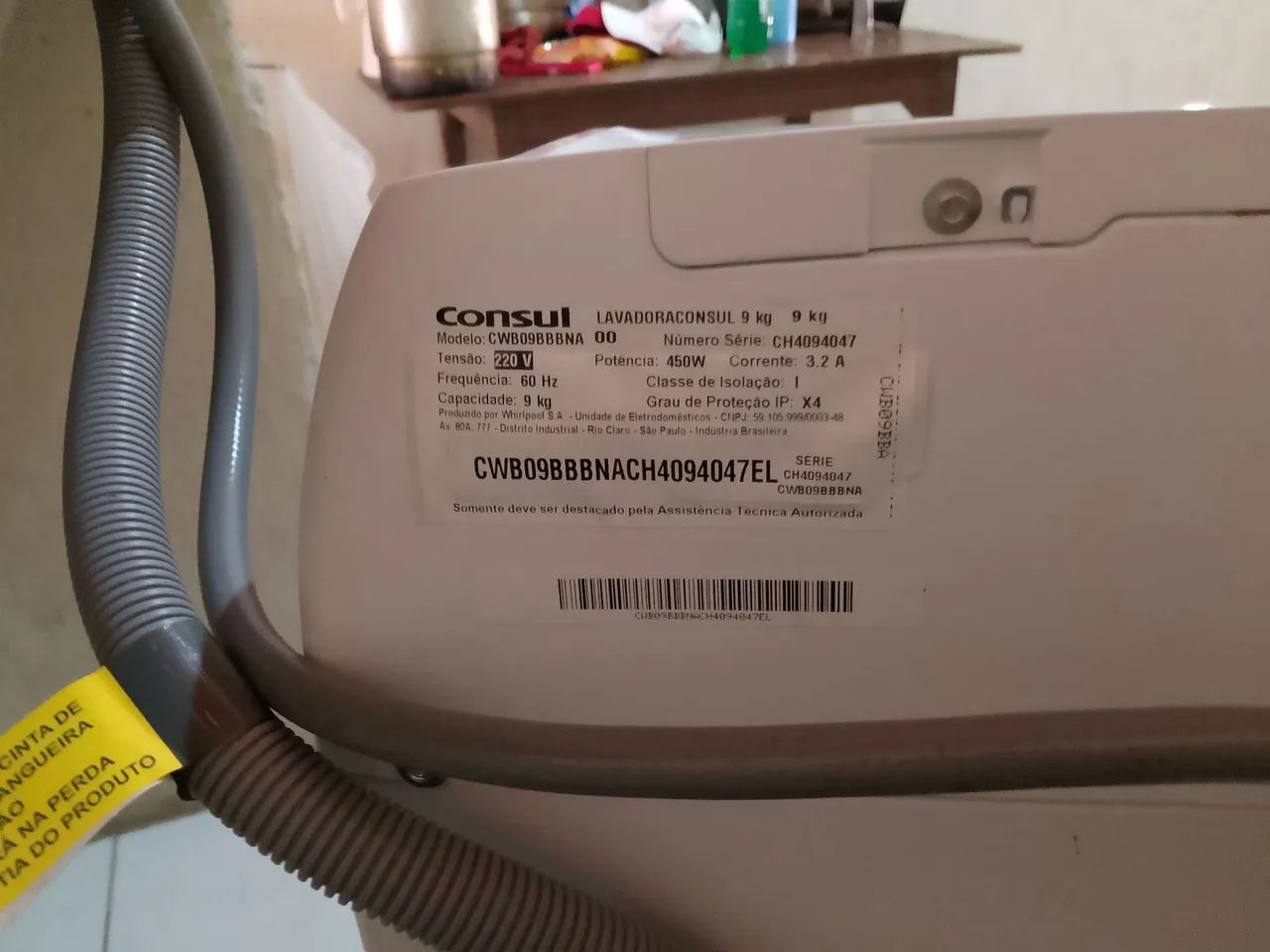 Vendo máquina de lavar marca Consul - Foto 6