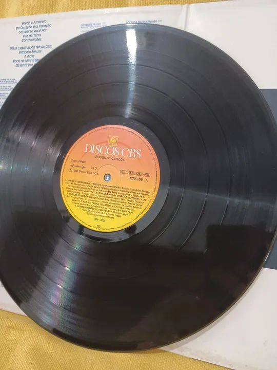 Disco de vinil Roberto Carlos 1985 - Foto 3