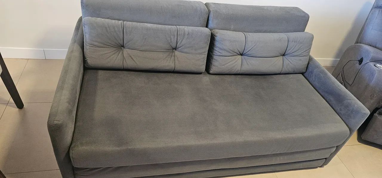 Sofá-Cama Anjos Colchões Seminovo - Foto 2