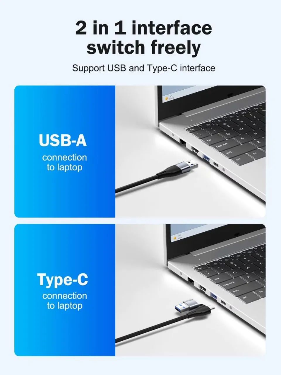 Placa de captura de vídeo compatível com HDMI, USB, Tipo C, PC, Switch, Xbox, PS4, PS5a - Foto 4