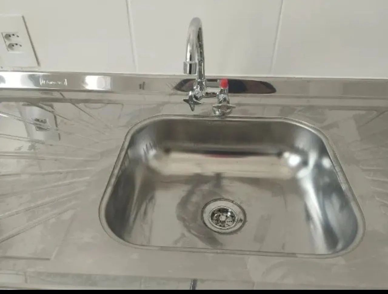 Pia de cozinha em aço inox na Mooca! - Foto 3