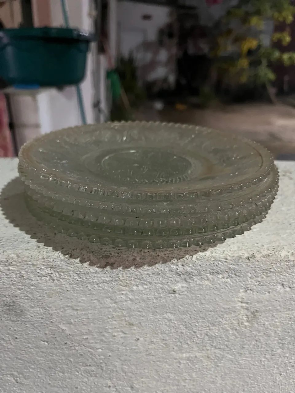 Conjunto de cinco pratinhos