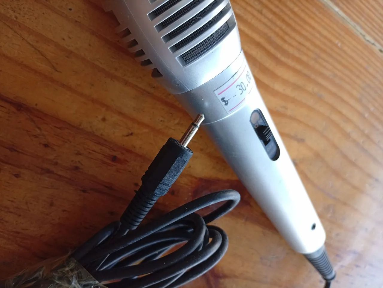 Microfone usado entrada p2 - Foto 2