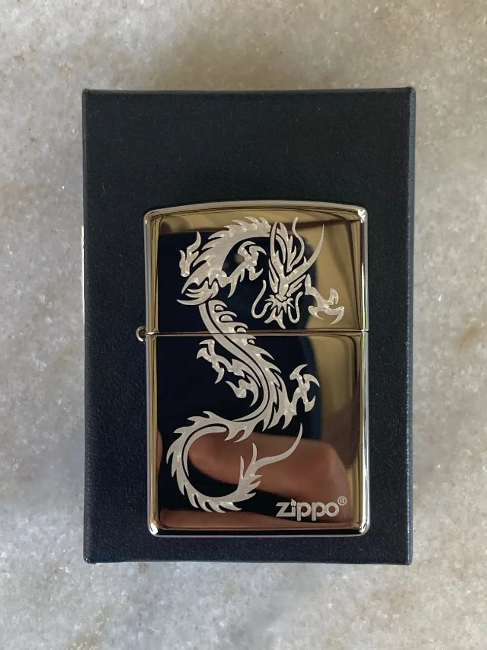 Isqueiro Original Zippo, Chinese Dragon Design. - Foto 2