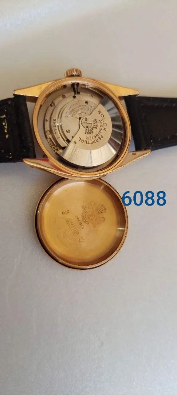 Relógio marca Rolex automático em ouro amarelo   - Foto 4