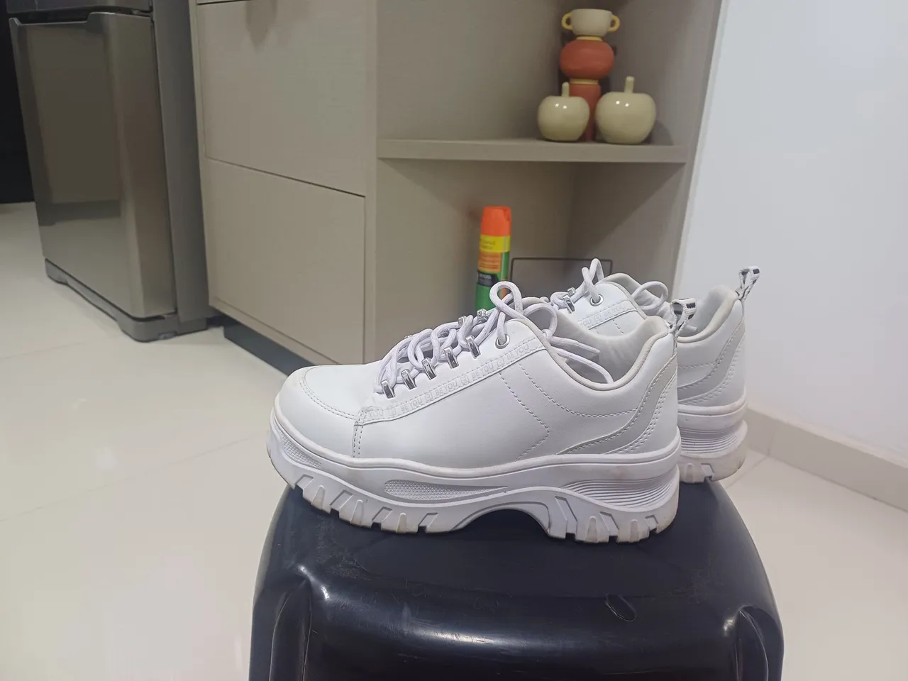 Tênis Branco Chunky