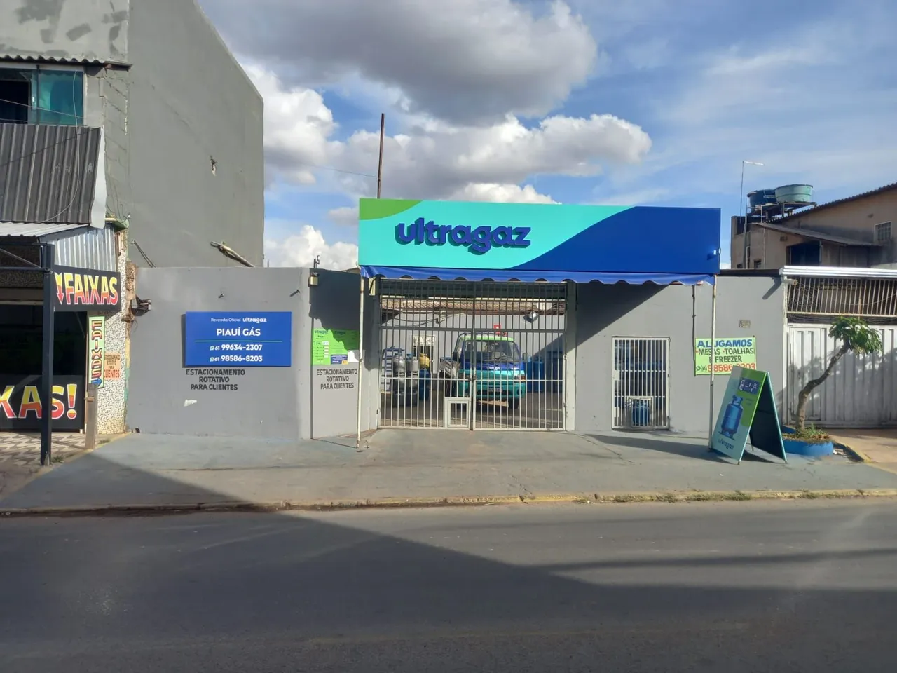 vendo comercio de gás