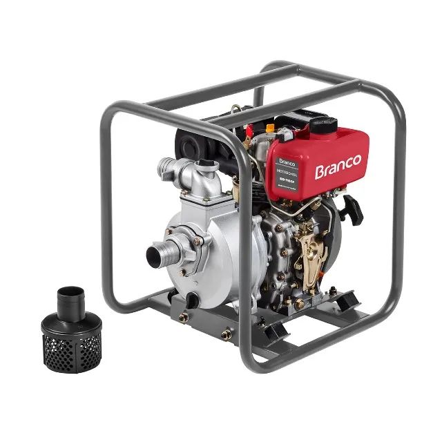 Motobomba Autoescovante diesel 5cv ( Branco )