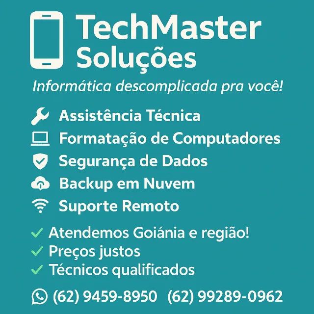 TechMaster Soluções - Informática descomplicada para você!