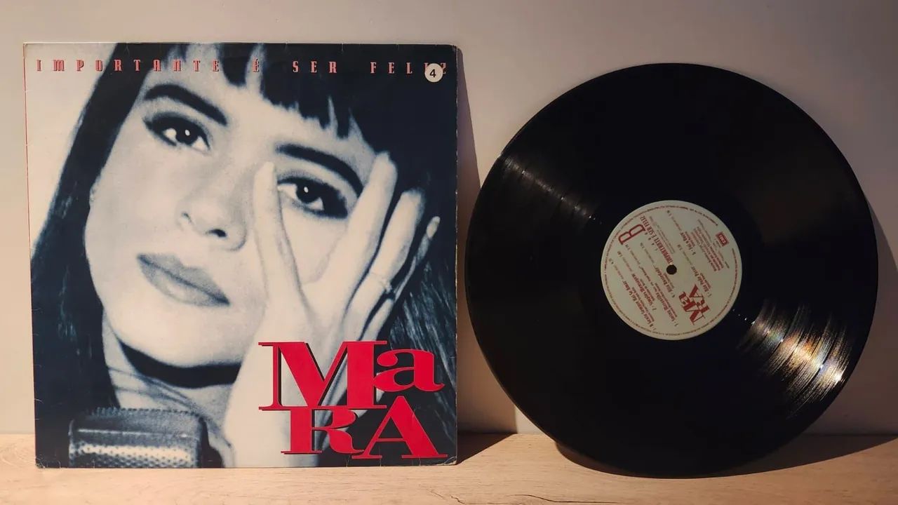 Disco de Vinil Mara - Importante É ser Feliz - LP - 1993