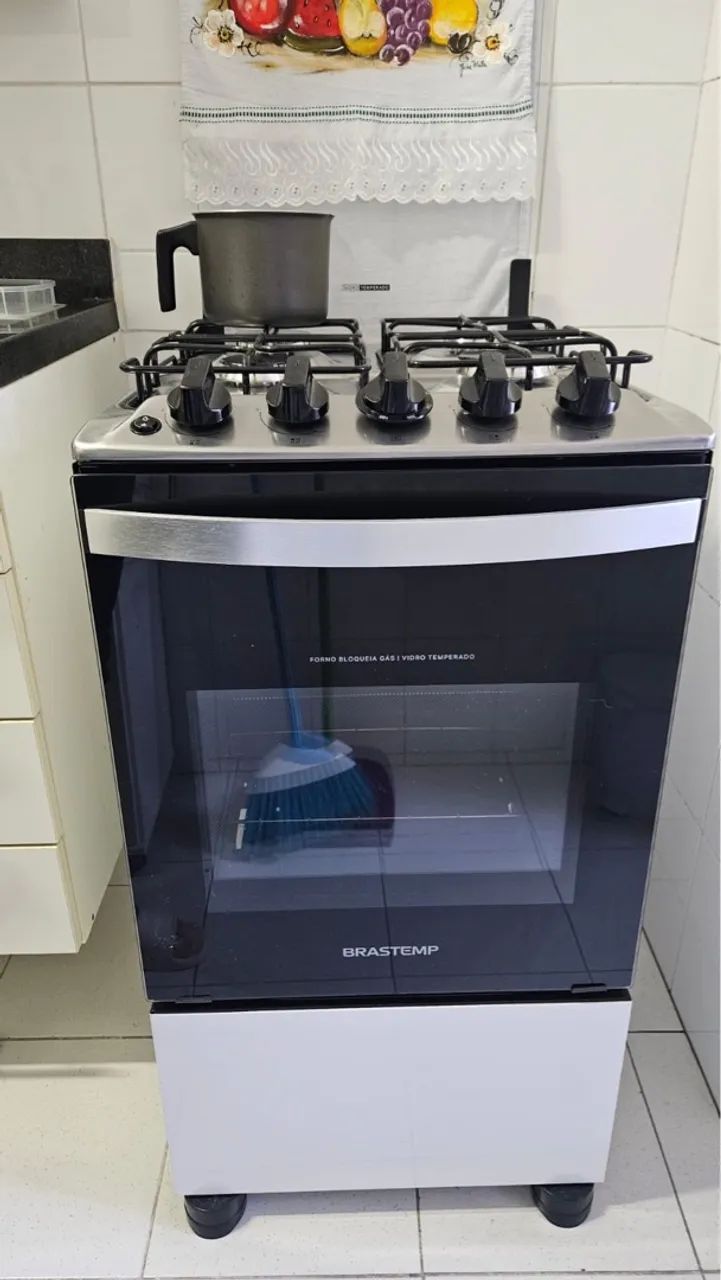 Fogão de chão Brastemp 4 bocas - Foto 3