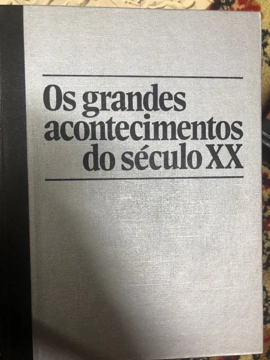 Livro - Os grandes acontecimentos do século XX