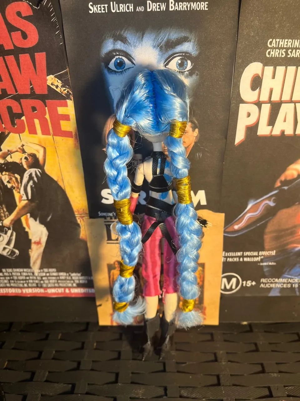 Boneca Monster High customizada Jinx Arcane Lol Custom Doll OOAK - Foto 4