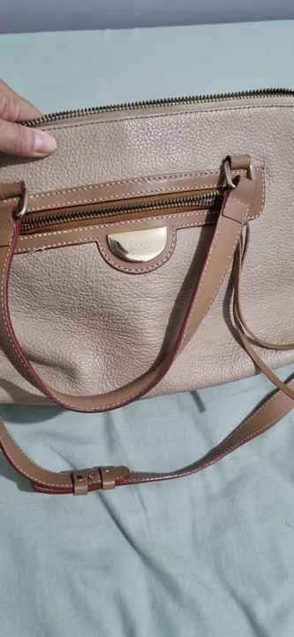 Bolsa de Ombro Bege Arezzo - Foto 2