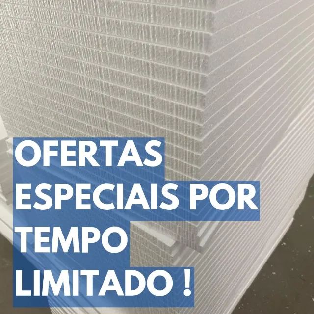 Placas de isopor 