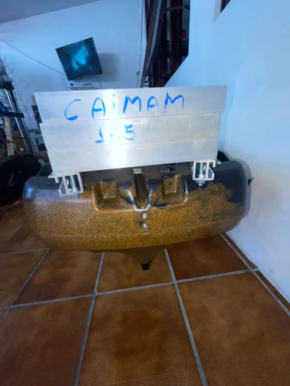 Suporte De Motor Para Caiaque Caiman 135 Duplo - Foto 2