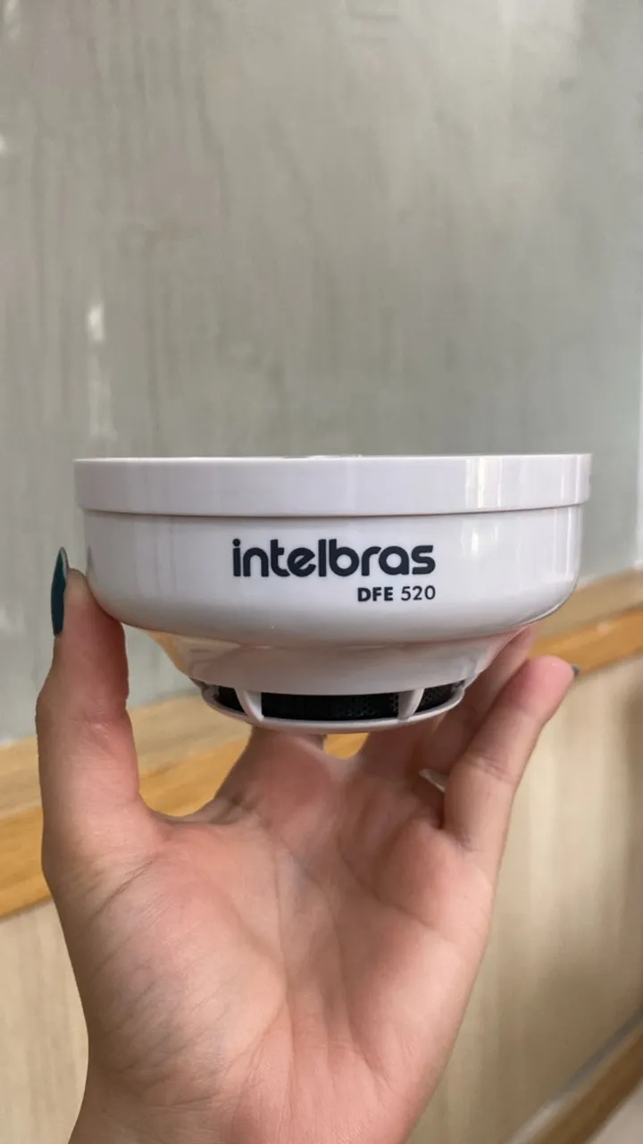 Detector De Fumaça Endereçavel Dfe 520 Intelbras