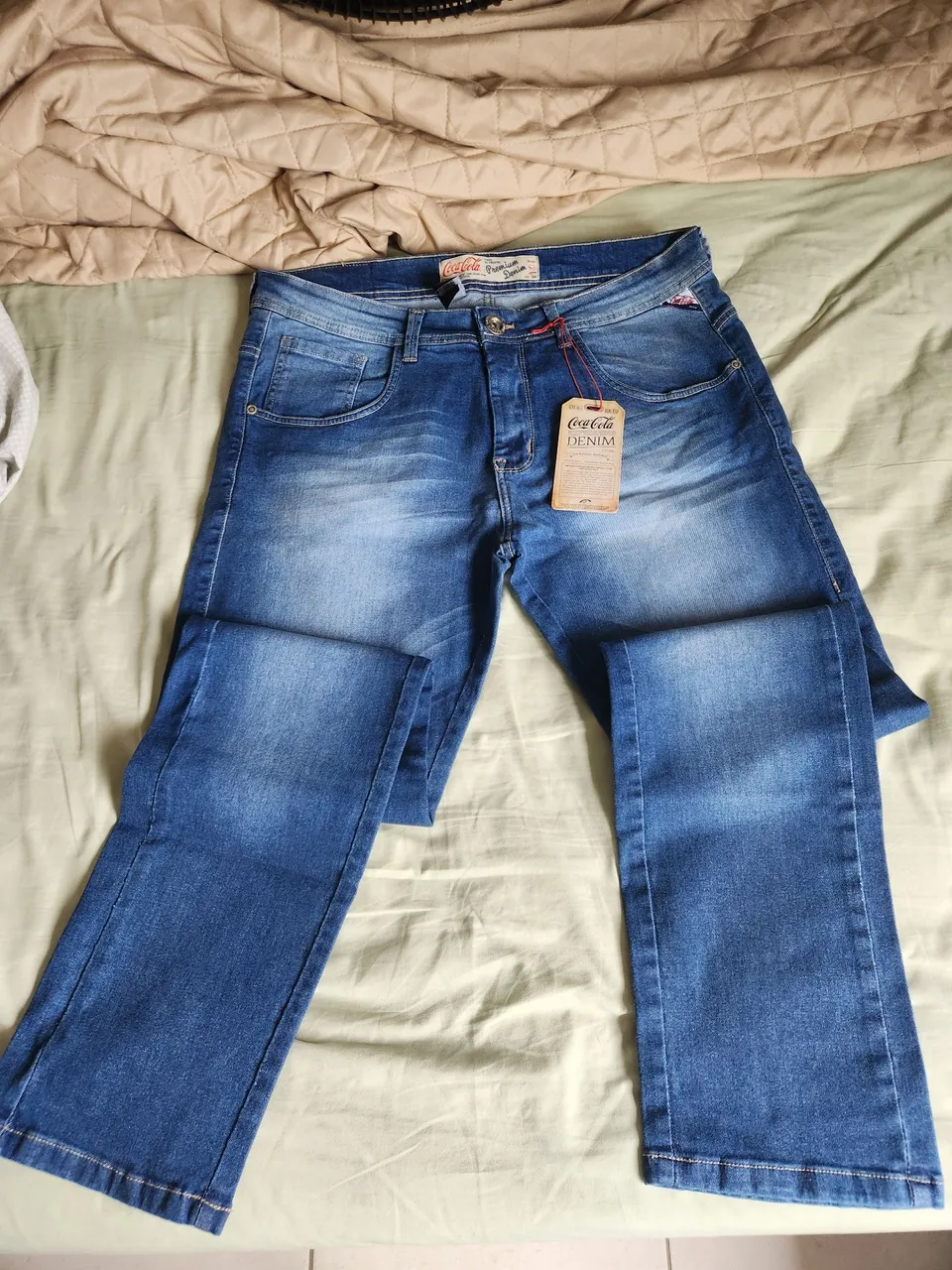 Calça Jeans Coca-Cola Denim Original - Nova
