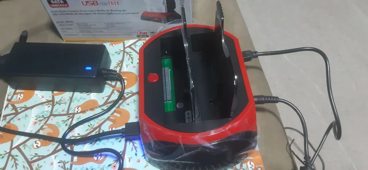 Docking Station para HD SATA USB 2.0/3.0 B-Max BM-753 - Foto 2