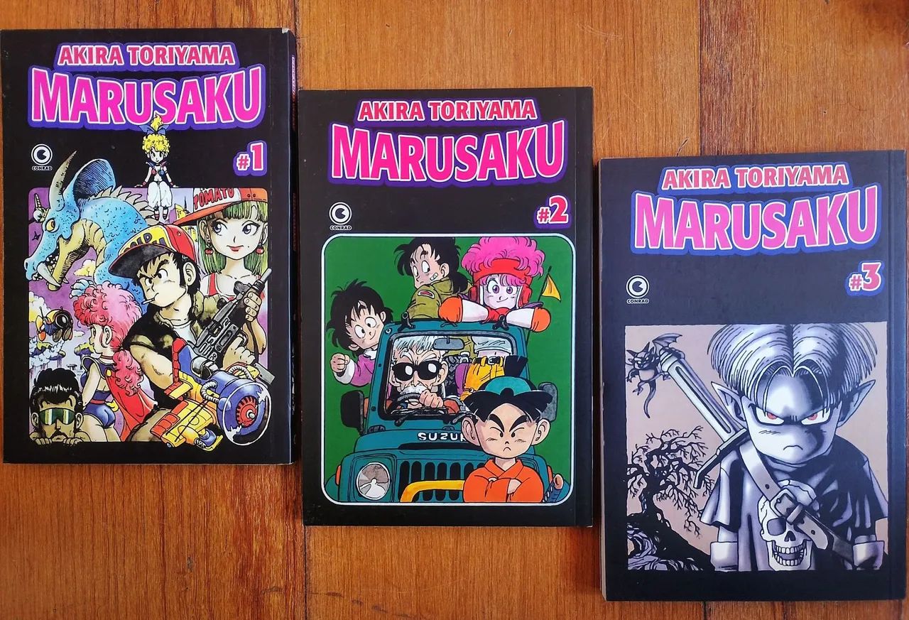 Mangá Coleção Completa Mangá MARUSAKU - Akira Toriyama  