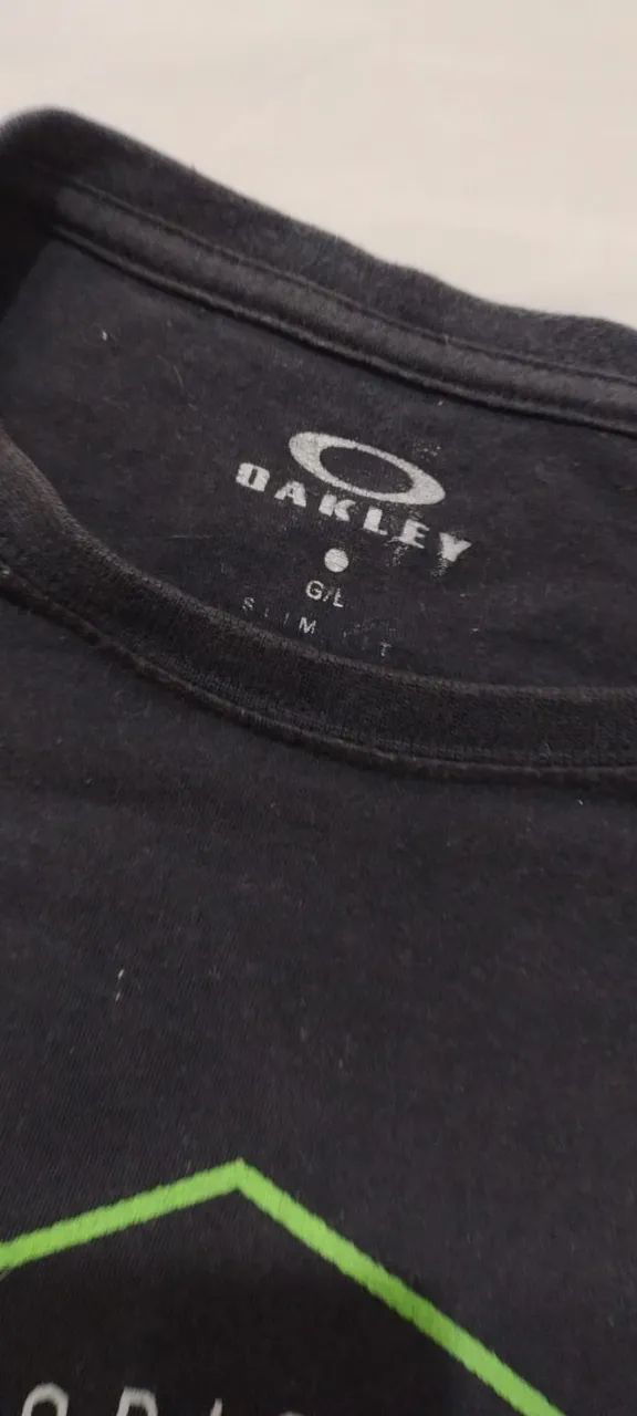 Camiseta Oakley | Tamanho G | Preta - Foto 5