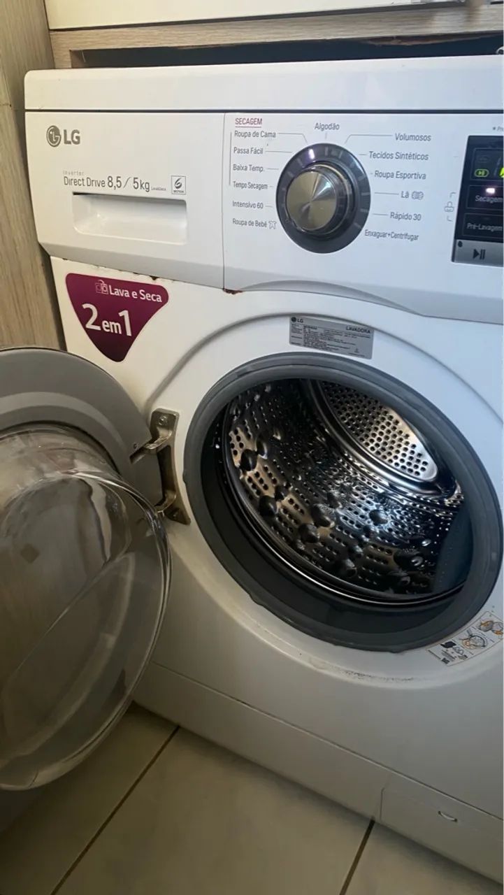 Lava e Seca LG 8,5kg - 2 em 1