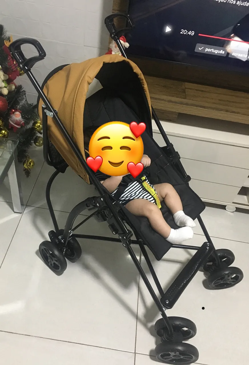 Carrinho de Bebê - Leve e prático