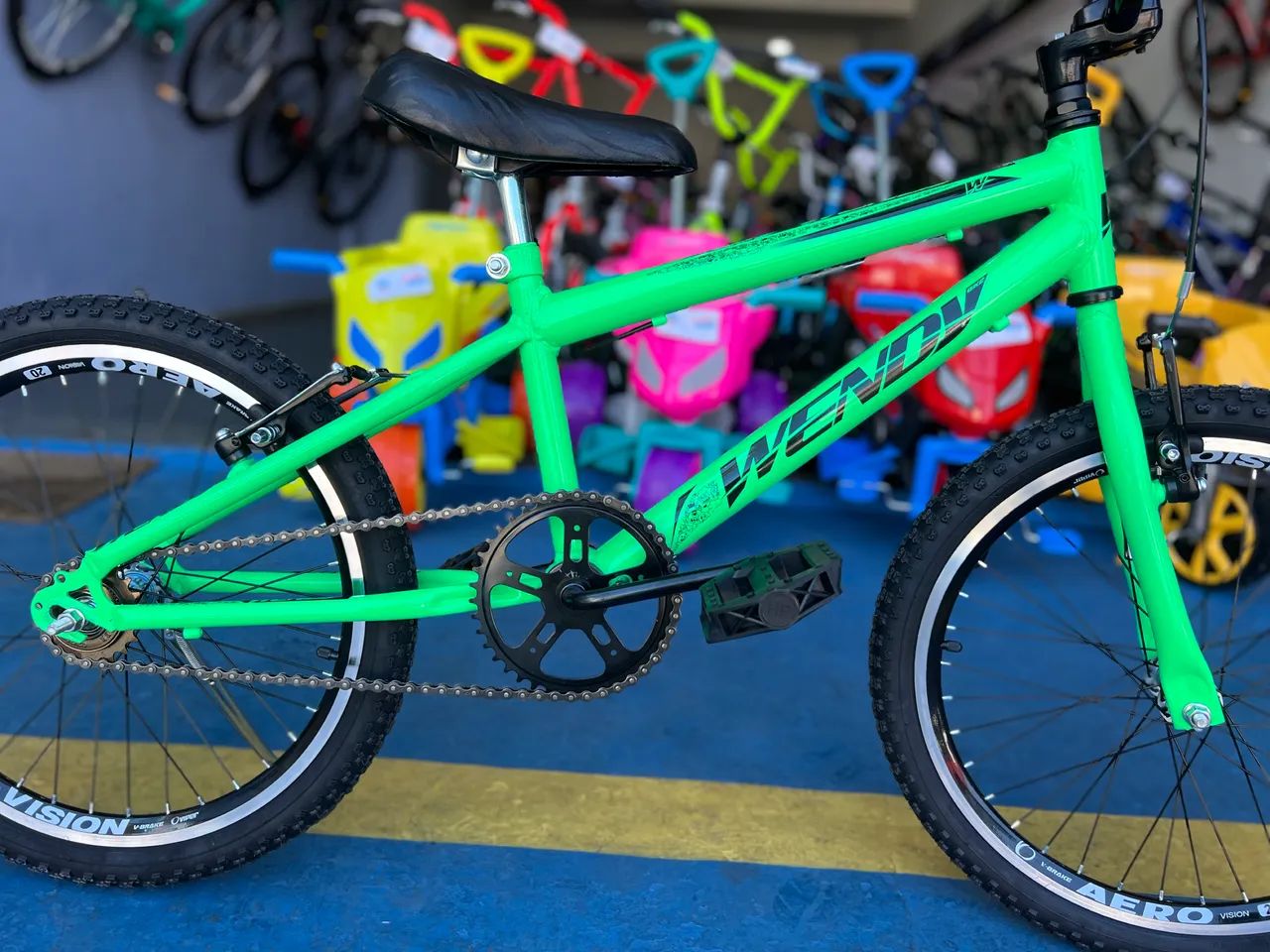 Bicicleta Wendy aro 20 - Verde - Foto 3