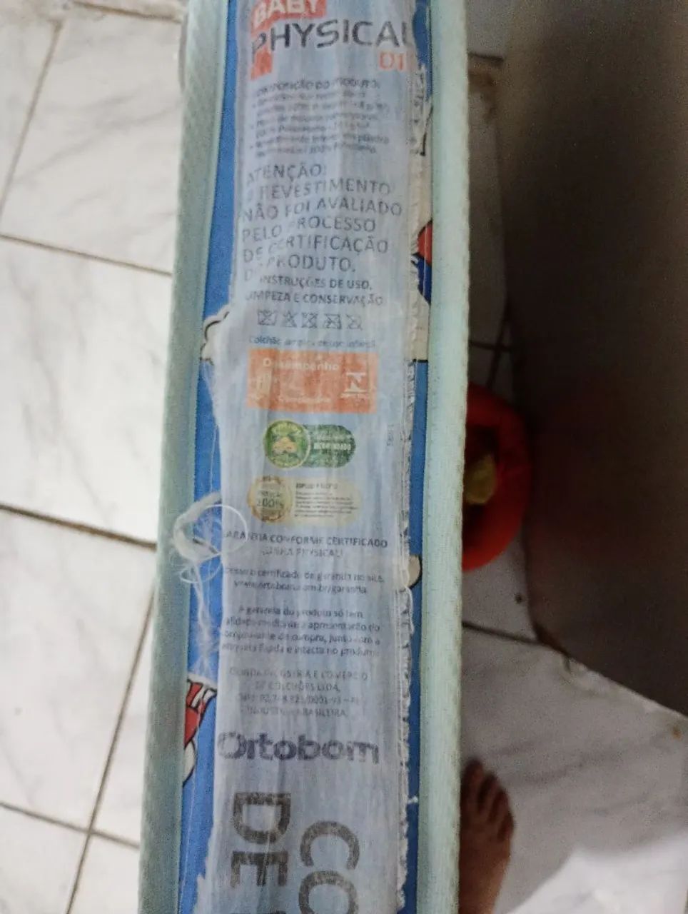 Vendo ou troco colchão infantil  - Foto 2