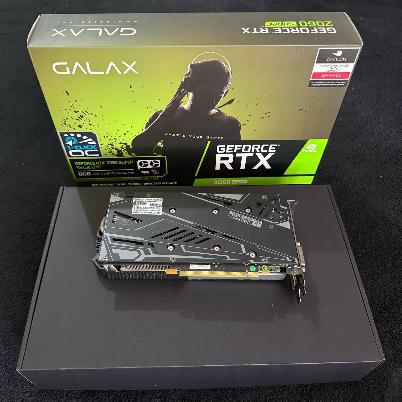Placa de Vídeo NVIDIA GeForce RTX 2060 Super 8GB GDDR6 - Placas de