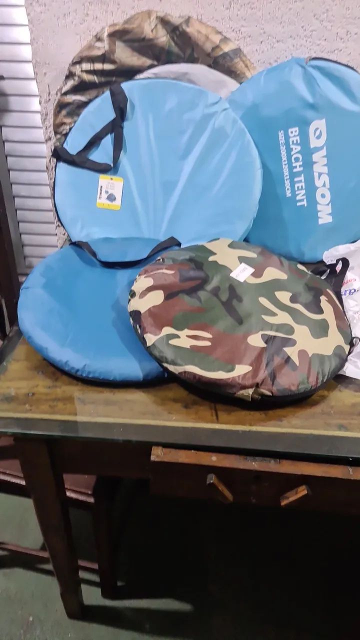 Tenda de praia automática,com proteção UV 50. Em promoção. Novas.  - Foto 3