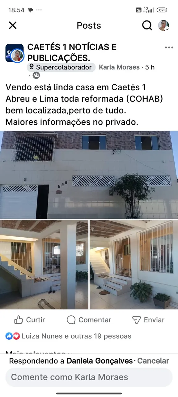 Casa bem localizada